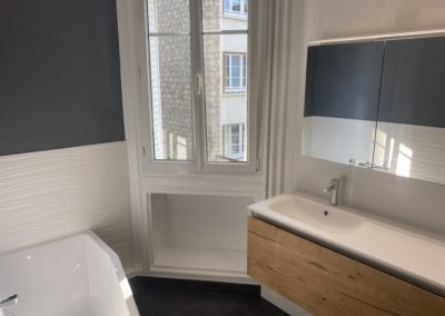 Salle de bains à Issy les Moulineaux